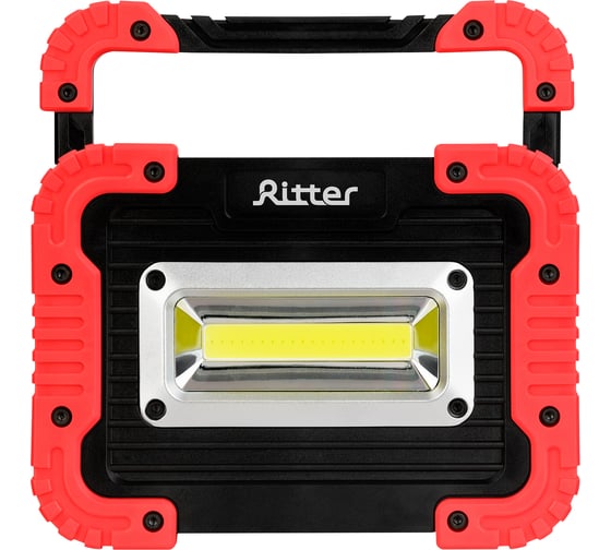 Светодиодный ручной прожектор RITTER 7Вт COB LED, 4*AA, 490Лм, IP65, 29130 5