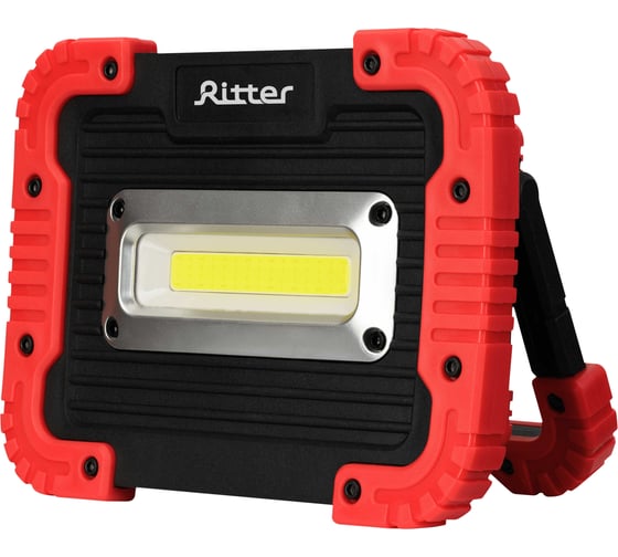 Аккумуляторный прожекторный фонарь Ritter 15W COB, 3000мАч, 1100Лм, RGB-режим, IP65, 29133 6