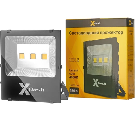Прожектор X-flash LED XF-FL-COB-150W-4000K 49219