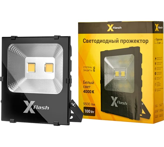 Прожектор X-flash LED XF-FL-COB-100W-4000K 49202