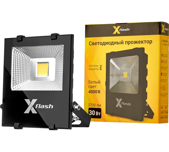Прожектор X-flash LED XF-FL-COB-30W-4000K 49189