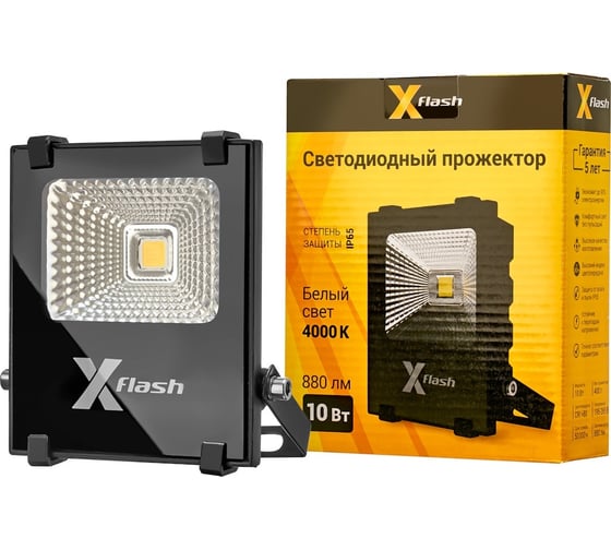 Прожектор X-flash LED XF-FL-COB-10W-4000K 49165