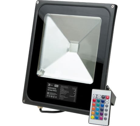 Прожектор X-flash LED XF-FLS-RGB-В-50W 46942