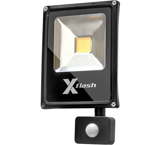 Прожектор X-flash LED с датчиком движения XF-FL-COB-PIR-20W-4000K 49233