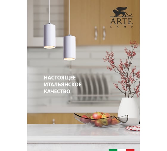 Подвесной светильник Arte Lamp A1516SP-1WH