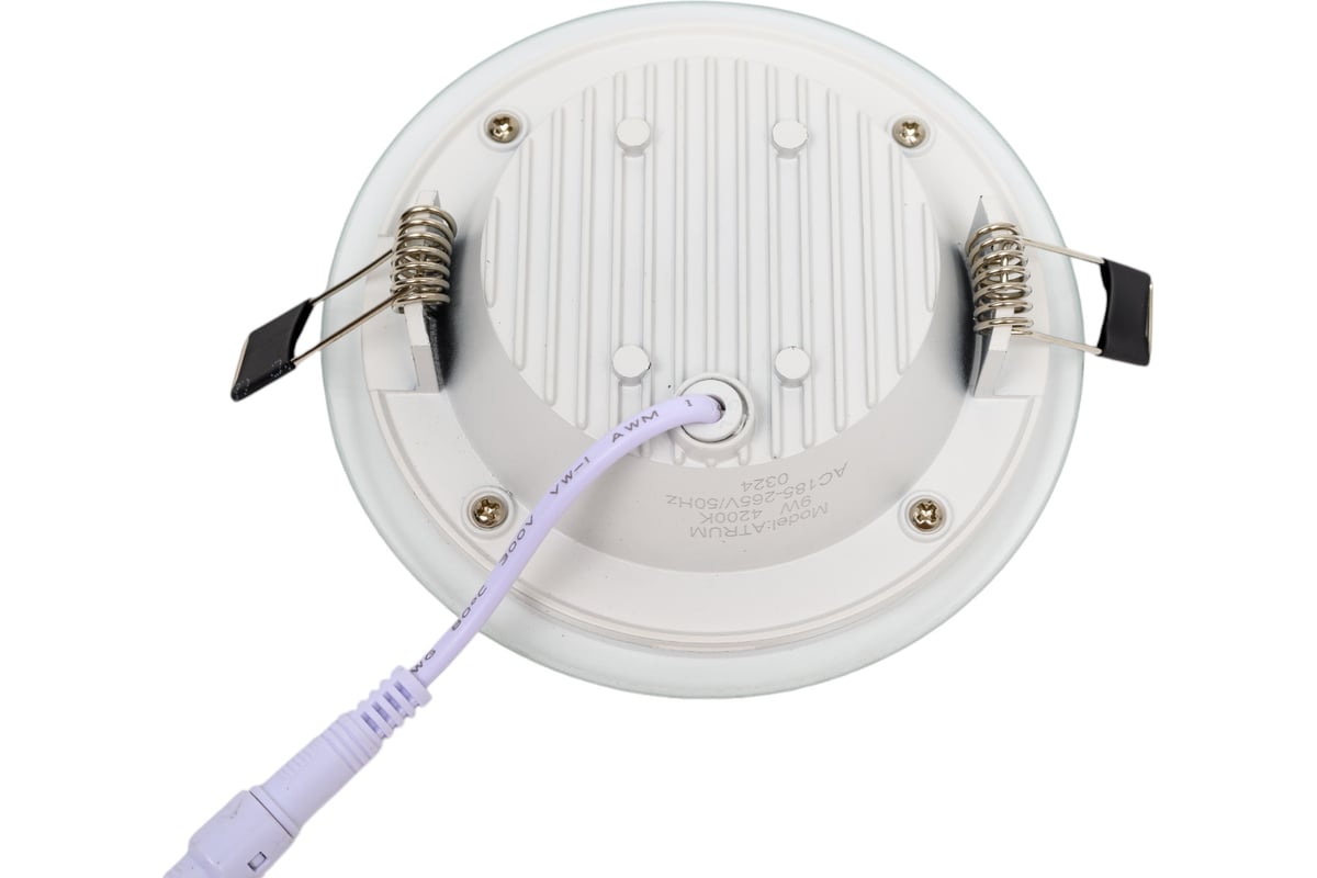 LED панель EKS ATRUM круг, 9W, 4200К, 640Лм, D120*90*35 мм, UTT00004366 ...