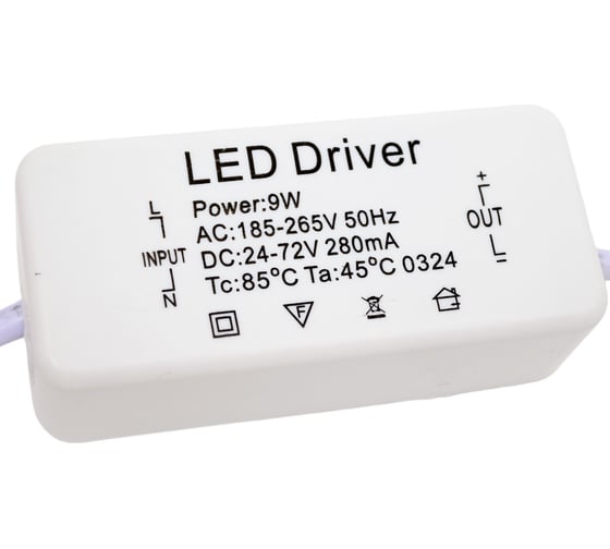 LED панель EKS ATRUM круг, 9W, 4200К, 640Лм, D120*90*35 мм, UTT00004366