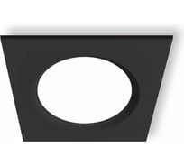 LED панель EKS PRACTIC квадрат чёрная, 18W, 4200К, 1420Лм, 165*135*50 мм, 0У-00002014