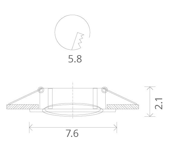 Потолочный светильник Arte Lamp A2103PL-1SS
