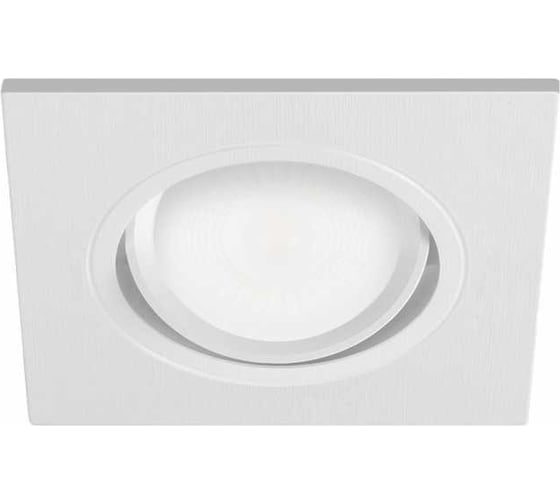 Светильник EKS MR16 ZOOM квадрат белый, 93*80* мм, 0У-00001549