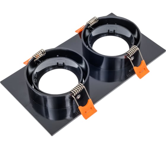 Светильник EKS MR16 ZOOM DUO черный, 172*92/150*70 мм, 0У-00001548