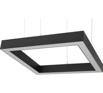 Потолочный светильник aax.tech Quadro-L70, 500x50х70 мм, 36 Вт, 4000К, Черный aax-L70-quadro-500-36-op-ral9005