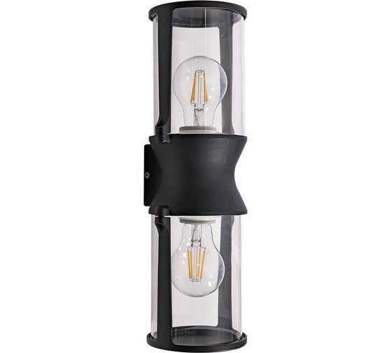 Уличный настенный светильник ARTE LAMP MINCHIR A8306AL-2BK