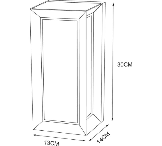 Уличный настенный светильник ARTE LAMP ULYSSES A8130AL-1BK