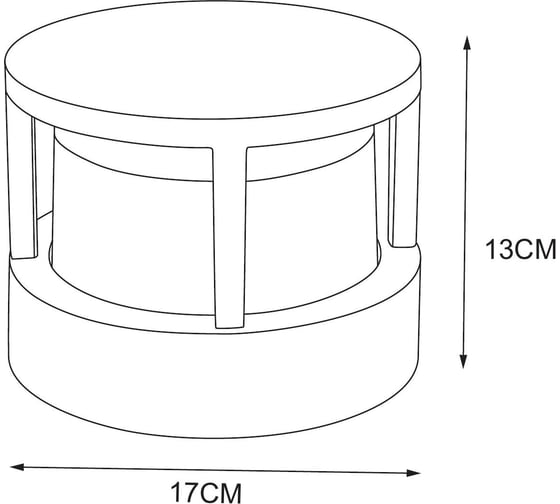 Уличный настенный светильник ARTE LAMP ULYSSES A8912AL-1BK