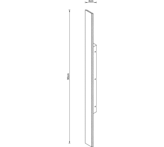 Фасадный светильник ARTE LAMP TEJAT A5424AL-1BK