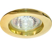 Потолочный встраиваемый светильник FERON MR16 G5.3 золото, DL307 15010