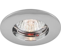 Потолочный встраиваемый светильник FERON MR11 G5.3 хром, DL110А 15008