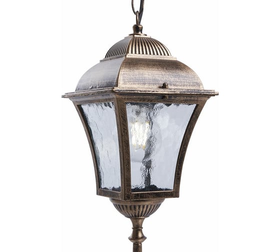 Садово-парковый светильник FERON 60W 230V E27 черное золото, PL615 11612