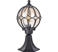 Садово-парковый светильник FERON PL3704 круглый на постамент 60W 230V E27, черный 06341