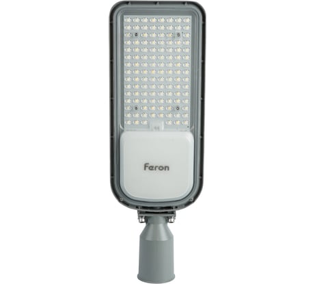 Уличный светодиодный светильник FERON 80W AC230V/ 50Hz цвет серый IP65, SP3050 41267