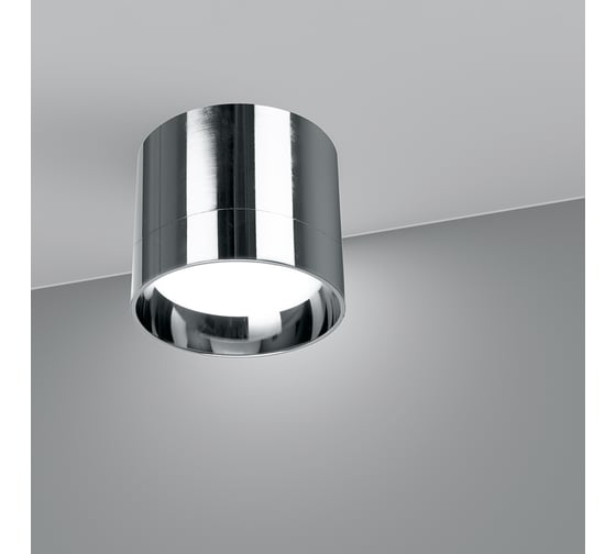 Светильник для натяжных потолков Feron HL353 12W, 230V, GX53, хром, 41282