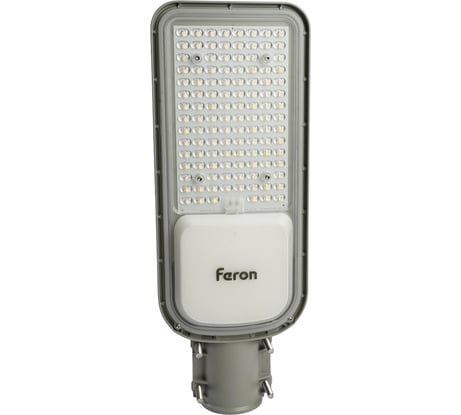 Уличный светодиодный светильник FERON 125LEDх100W AC230V/ 50Hz цвет серый IP65, SP3050 41269