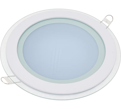 Светодиодный встраиваемый светильник Gauss круглый с декоративным стеклом, 18W 4000K  947111218