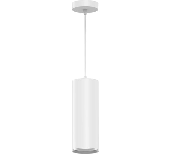 Светильник Gauss Overhead подвесной цилиндр 12W 920lm 4100K 79х200мм белый LED HD036