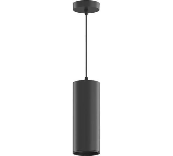 Накладной (подвесной) LED светильник Gauss 12W 4100K 79х200мм черный HD034 1