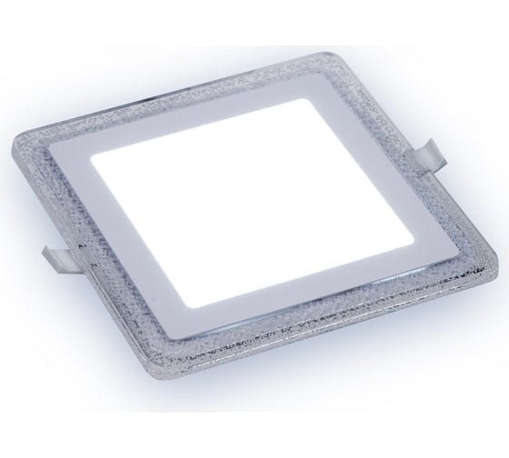 Светильник Gauss Bubbles Квадратный 12+4W, LED 4000K, 1200лм,192x192мм, диам.160 1/20 BL325
