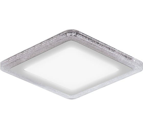 Светильник Gauss Bubbles Квадратный 12+4W, LED 4000K, 1200лм,192x192мм, диам.160 1/20 BL325