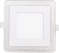 Светильник Gauss Bubbles Квадр. 6+3W, LED 4000K, 540лм,143x143мм, Ø110 BL323