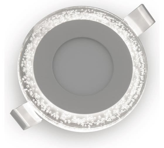 Светильник Gauss Bubbles Круглый 3+3W, LED 3000K, 350лм,103х31мм, диам. 80 1/40 BL314