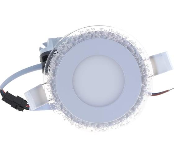 Светильник Gauss Bubbles Круглый 3+3W, LED 3000K, 350лм,103х31мм, диам. 80 1/40 BL314