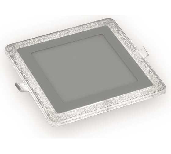 Светильник Gauss Bubbles Квадр. 12+4W, LED 3000K, 1200лм,192x192мм, Ø160 1/20 BL324