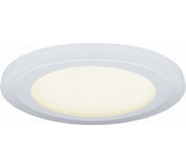 Светильник Gauss Backlight Кругл. 12+4W, LED 3000K, 960лм,190х31мм,Ø170, 1/20 BL118