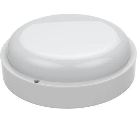 Светодиодный светильник Gauss IP65, 15W, 1100lm, 4000K, ЖКХ, круглый 126418215