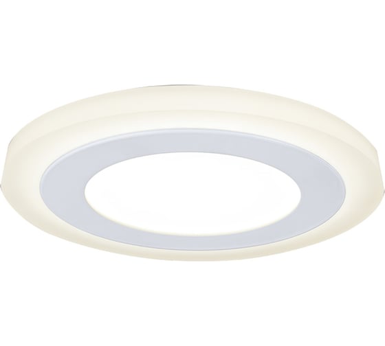 Светильник Gauss Backlight Кругл. 6+3W, LED 3000K, 540лм,145х31мм,Ø120, 1/40 BL116