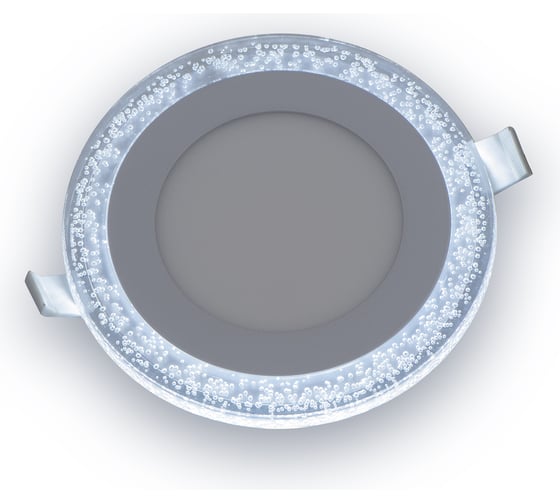 Светильник Gauss Bubbles Кругл. 6+3W, LED 4000K, 540лм,144х31мм,Ø110 1/40 BL317