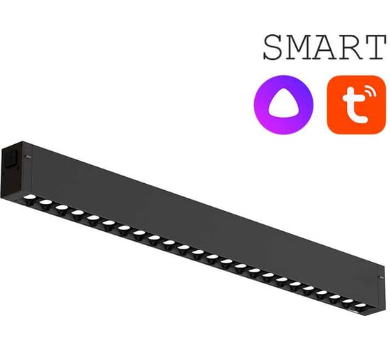 Трековый светильник EKS COLIBRI SMART VEGAS черный, 20W, 2700-6000K, 1800ЛМ, D410*25*40, 0У-00002003 1