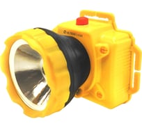 Налобный фонарь Ultraflash LED53761 желтый, 1 LED, 1 Вт, 1 режим, 3XR6, пластик, коробка 14255
