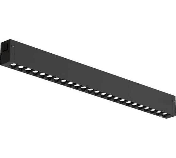 Трековый светильник EKS COLIBRI VEGAS черный, 20W, 4000K, 1800ЛМ, D410*25*40, 0У-00001337 1