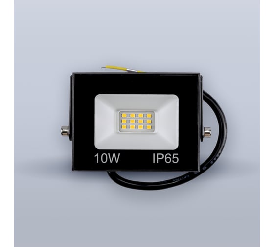 Светодиодный прожектор тонкий Eleganz LUX 10W холодный 6000К 220V 1203