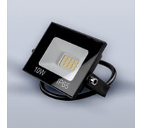 Светодиодный прожектор тонкий Eleganz LUX 10W теплый 3000К 220V 1202