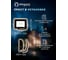 Светодиодный прожектор тонкий Eleganz LUX 20W теплый 3000К 220V 1204 5
