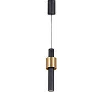 Подвесная Люстра Lumien Hall БАРЛЕТТА LH4095/1P-SBK-GD