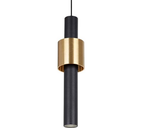Подвесная Люстра Lumien Hall БАРЛЕТТА LH4095/1P-SBK-GD