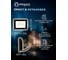 Светодиодный прожектор тонкий Eleganz LUX 30W теплый 3000К 220V 1206 5