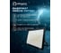 Светодиодный прожектор тонкий Eleganz LUX 100W теплый 3000К 220V 1200 2